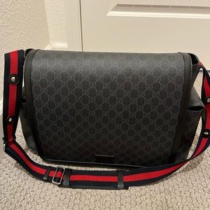 Gucci Supreme Canvas Diaper Bag